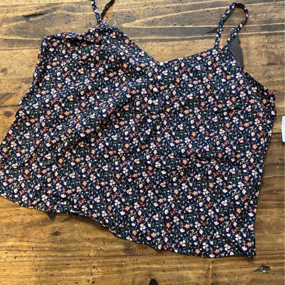 Old Navy Floral Spaghetti Strap Cami